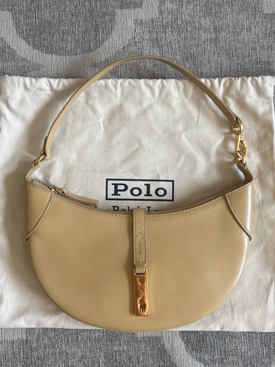 Polo Ralph Lauren Handbags - Ralph Lauren Polo ID calfskin leather Bag authentic Cashmere